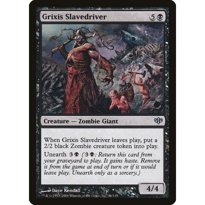 Magic: The Gathering Grixis Slavedriver (046) Lightly Played