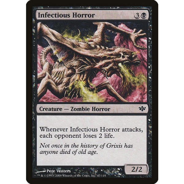 Magic: The Gathering Infectious Horror (047) Lightly Played