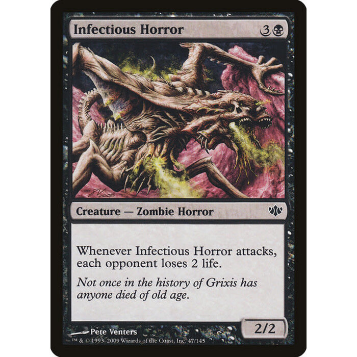 Magic: The Gathering Infectious Horror (047) Lightly Played