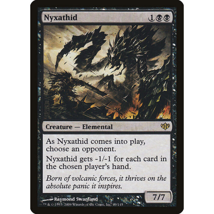 Magic: The Gathering Nyxathid (049) Lightly Played Foil