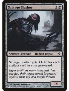 Magic: The Gathering Salvage Slasher (052) Lightly Played