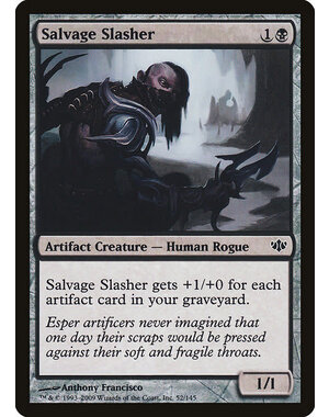 Magic: The Gathering Salvage Slasher (052) Lightly Played
