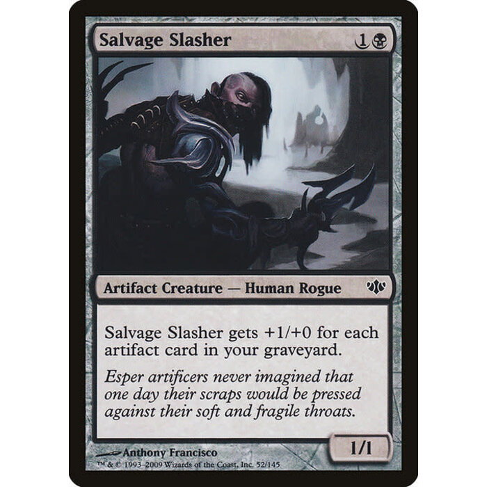 Magic: The Gathering Salvage Slasher (052) Lightly Played
