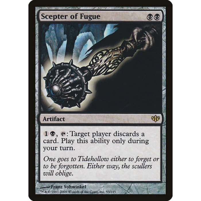Magic: The Gathering Scepter of Fugue (053) Lightly Played