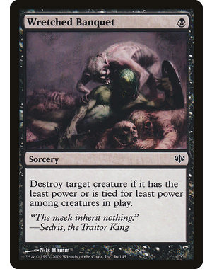 Magic: The Gathering Wretched Banquet (056) Lightly Played