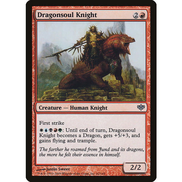 Magic: The Gathering Dragonsoul Knight (062) Lightly Played