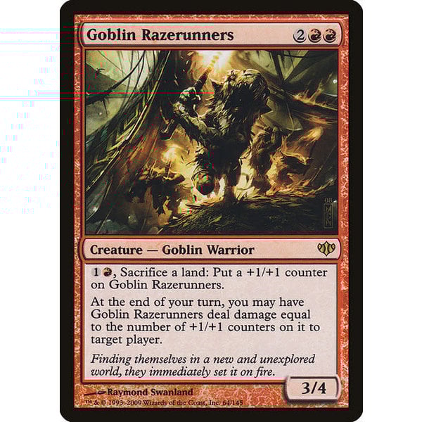 Magic: The Gathering Goblin Razerunners (064) Lightly Played