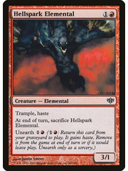 Magic: The Gathering Hellspark Elemental (065) Lightly Played