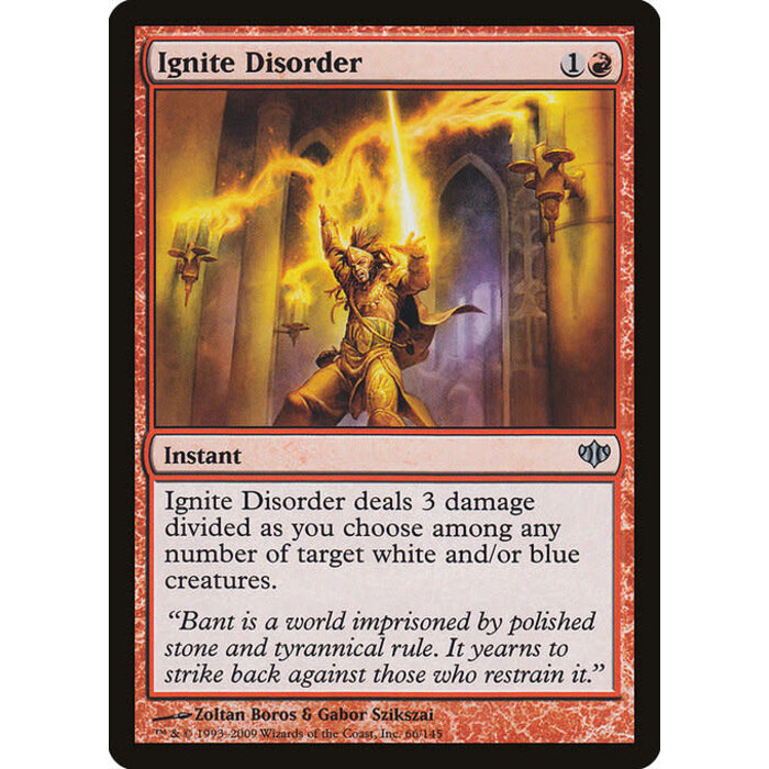 Magic: The Gathering Ignite Disorder (066) Lightly Played