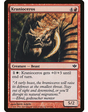 Magic: The Gathering Kranioceros (067) Moderately Played Foil