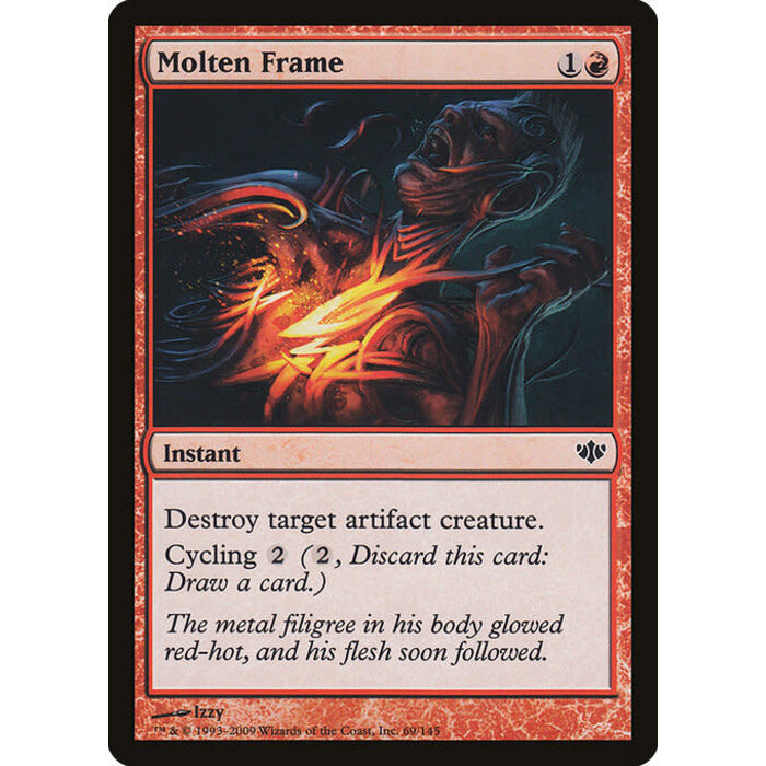 Magic: The Gathering Molten Frame (069) Lightly Played