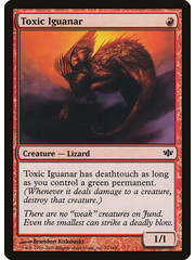Magic: The Gathering Toxic Iguanar (072) Lightly Played