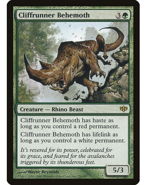 Magic: The Gathering Cliffrunner Behemoth (079) Lightly Played
