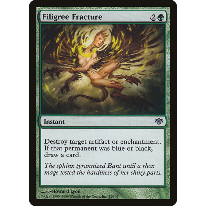 Magic: The Gathering Filigree Fracture (082) Lightly Played