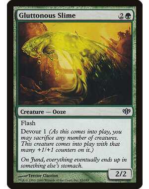 Magic: The Gathering Gluttonous Slime (083) Lightly Played