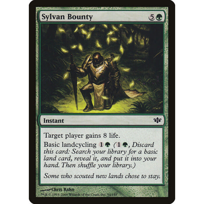 Magic: The Gathering Sylvan Bounty (094) Lightly Played
