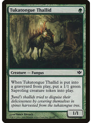 Magic: The Gathering Tukatongue Thallid (096) Lightly Played