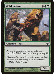 Magic: The Gathering Wild Leotau (097) Lightly Played