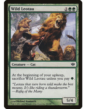 Magic: The Gathering Wild Leotau (097) Lightly Played