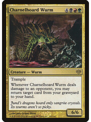 Magic: The Gathering Charnelhoard Wurm (100) Moderately Played