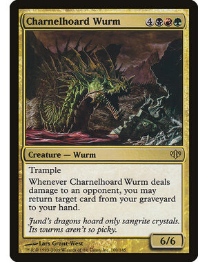 Magic: The Gathering Charnelhoard Wurm (100) Moderately Played