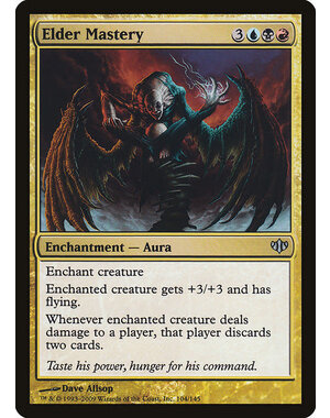 Magic: The Gathering Elder Mastery (104) Moderately Played