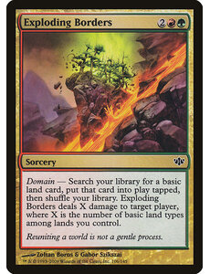 Magic: The Gathering Exploding Borders (106) Moderately Played