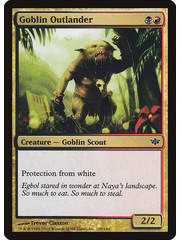 Magic: The Gathering Goblin Outlander (109) Moderately Played