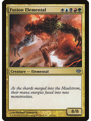 Magic: The Gathering Fusion Elemental (107) Moderately Played Foil