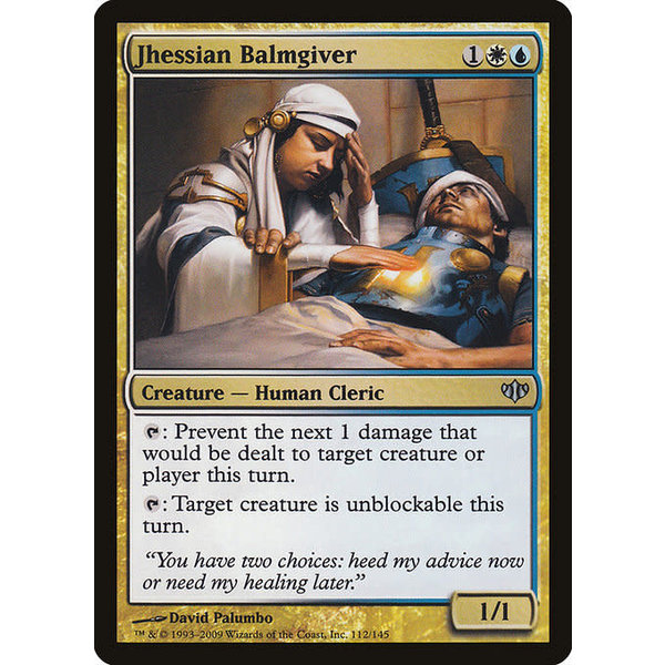 Magic: The Gathering Jhessian Balmgiver (112) Lightly Played