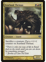 Magic: The Gathering Scarland Thrinax (123) Moderately Played