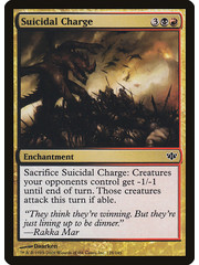 Magic: The Gathering Suicidal Charge (128) Lightly Played