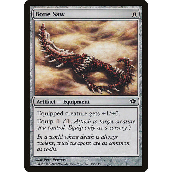 Magic: The Gathering Bone Saw (135) Moderately Played Foil - Chinese (S)