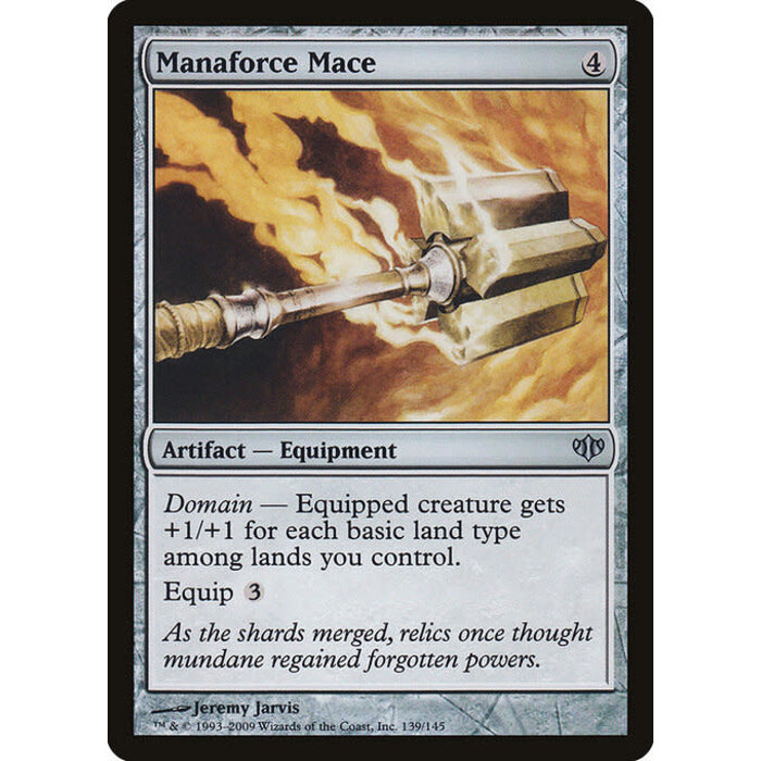 Magic: The Gathering Manaforce Mace (139) Lightly Played