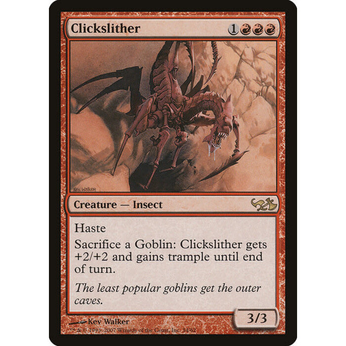 Magic: The Gathering Clickslither (034) Moderately Played