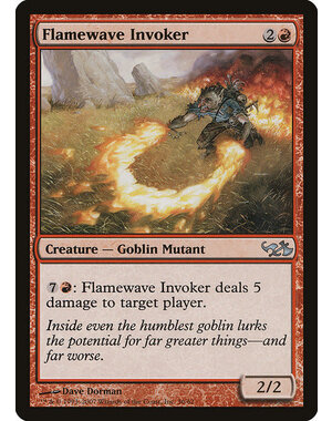 Magic: The Gathering Flamewave Invoker (036) Moderately Played