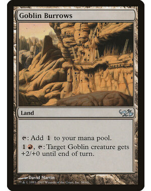 Magic: The Gathering Goblin Burrows (058) Lightly Played