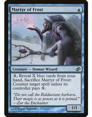 Magic: The Gathering Martyr of Frost (002) Moderately Played