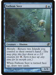 Magic: The Gathering Fathom Seer (003) Moderately Played