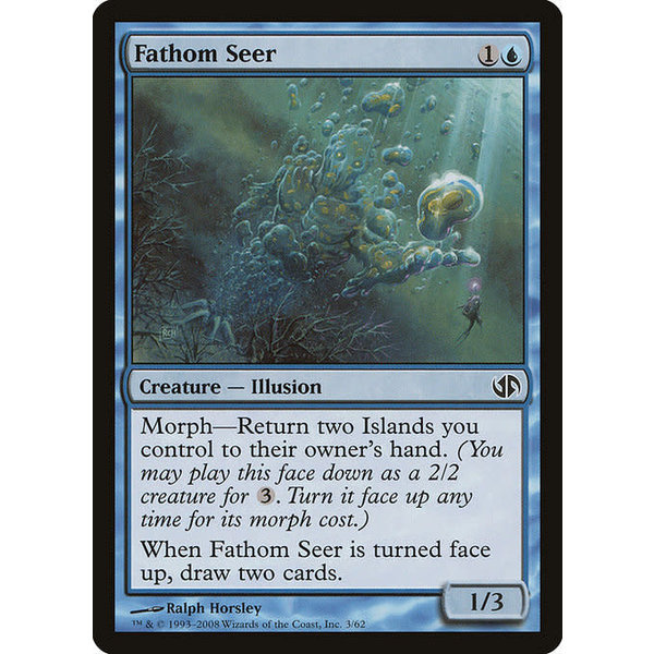 Magic: The Gathering Fathom Seer (003) Moderately Played