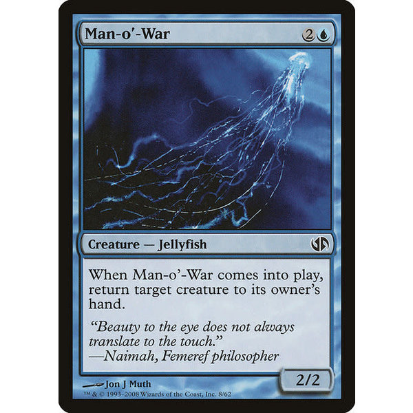 Magic: The Gathering Man-o'-War (008) Lightly Played