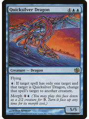 Magic: The Gathering Quicksilver Dragon (019) Moderately Played