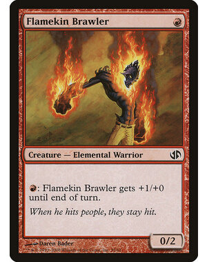Magic: The Gathering Flamekin Brawler (035) Moderately Played