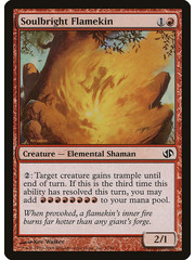 Magic: The Gathering Soulbright Flamekin (037) Heavily Played
