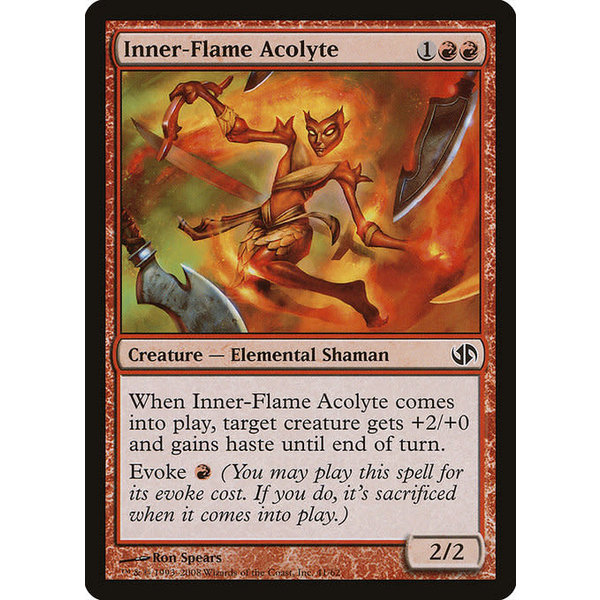 Magic: The Gathering Inner-Flame Acolyte (041) Moderately Played