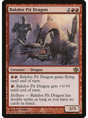 Magic: The Gathering Rakdos Pit Dragon (044) Moderately Played