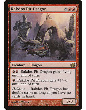 Magic: The Gathering Rakdos Pit Dragon (044) Moderately Played