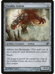 Magic: The Gathering Oxidda Golem (046) Moderately Played