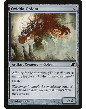 Magic: The Gathering Oxidda Golem (046) Moderately Played