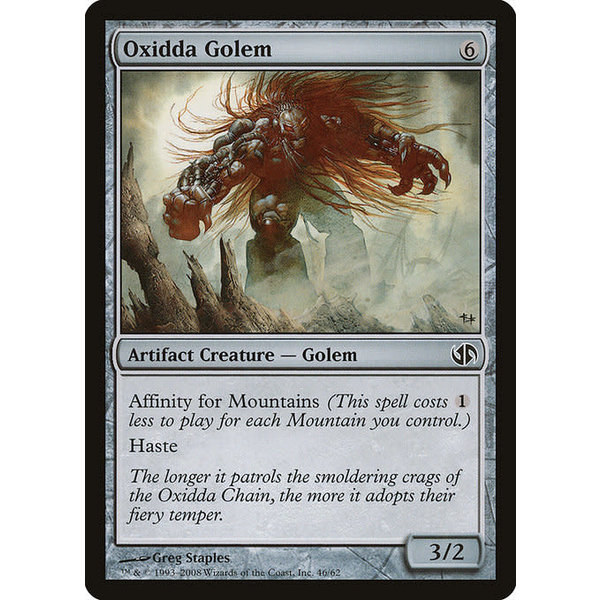 Magic: The Gathering Oxidda Golem (046) Moderately Played